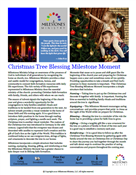 Christmas Tree Blessing Milestone Moment Download